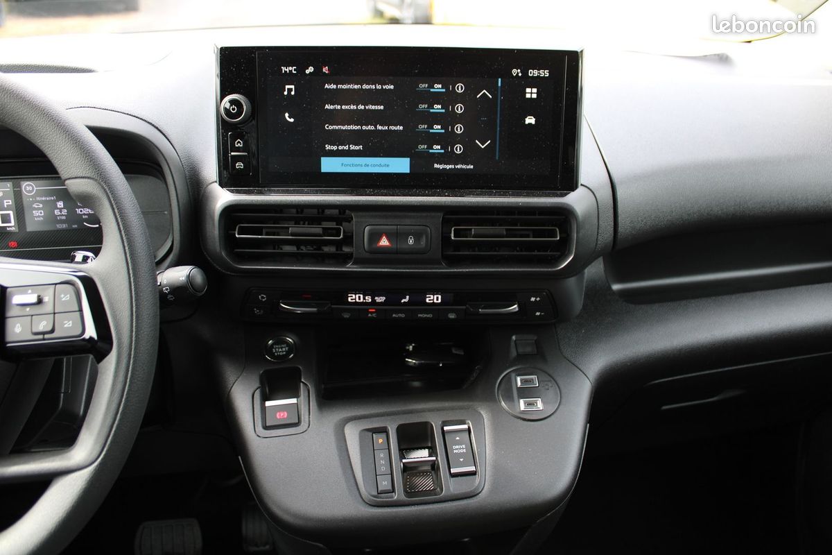 Citroen BERLINGO 5 AFFAIRE XL HDI 130 CV "3 PLACES" GPS CAMÉRA FULL LED I-COKPIT BOITE AUTO EAT-8 (image 8)