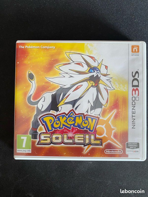 Pokémon soleil 3ds en très bon état (image 1)
