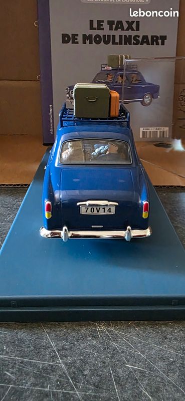 Les Voitures De Tintin  Echelle 1:24  - Hachette - N°37 Le Taxi De Moulinsart  Les Bijoux De La Cast P Image 557556 Grande
