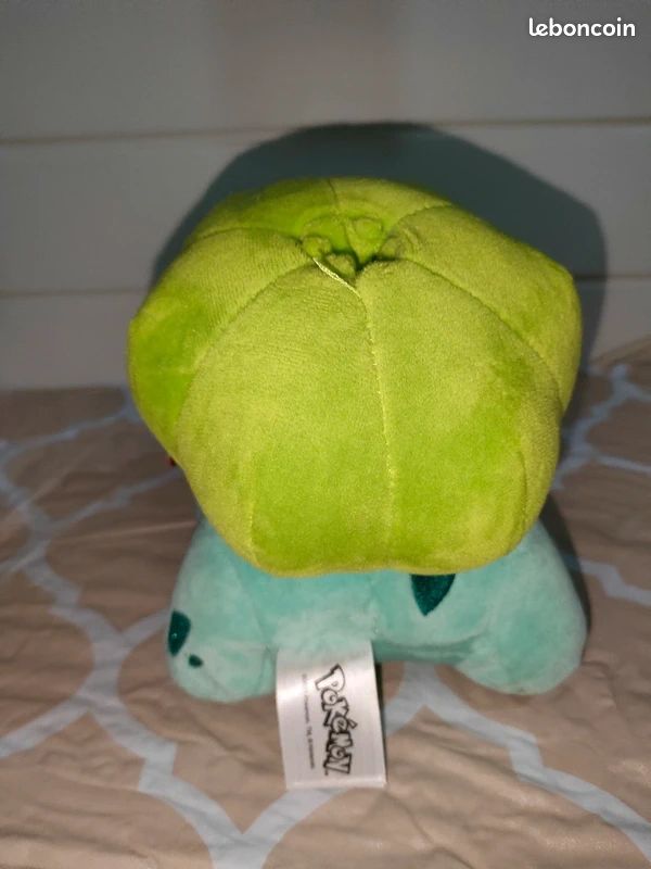 Peluche Pokémon Bulbizarre – 18 Cm, Neuve Sous Pochette, Sans Marque