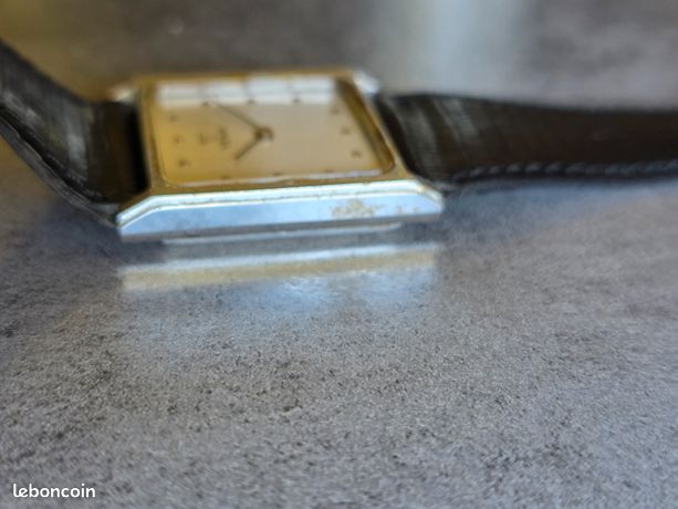 Montre Vintage YEMA Square NOS Années 70 - Cadran 2 Tons - Mécanique Manuelle