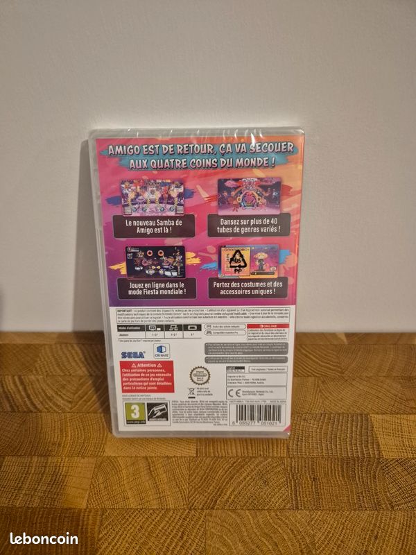 Jeu Nintendo Switch SAMBA DE AMIGO : PARTY CENTRAL - Neuf Sous Blister