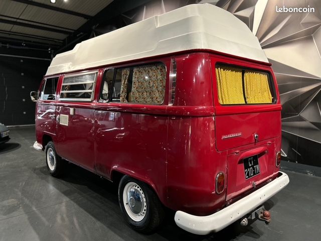 Volkswagen Combi T2 A High Roof 1.6 1600 VASP 5 Places Aménagé 1971 Van t2a t2b Attelage Prêt à Livrer (image 3)