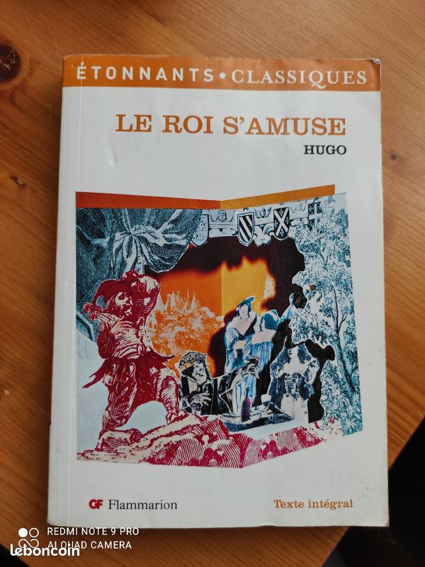 Le roi s'amuse de Victor Hugo (image 1)