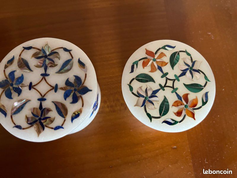 2 boîtes en albâtre (image 1)