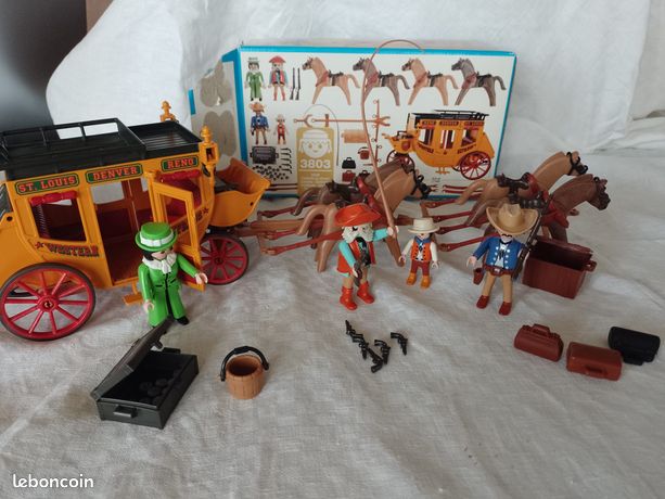 PLAYMOBIL 3803 western diligence vintage