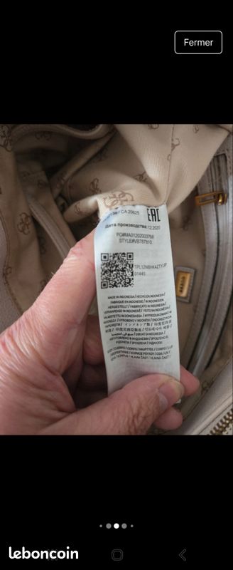 Sac a main et portefeuille guess (image 14)