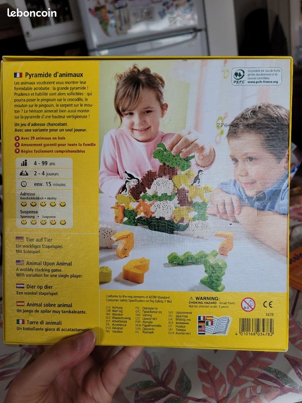Jeu Motricité - La pyramide d'animaux (image 3)
