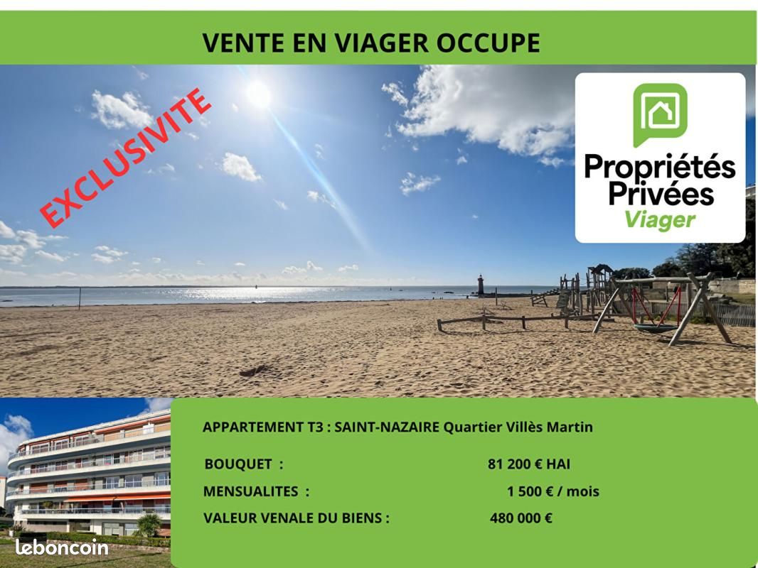 Appartement 4 pièces 98 m² · à Saint-Nazaire · 98 m² · 81 200 €