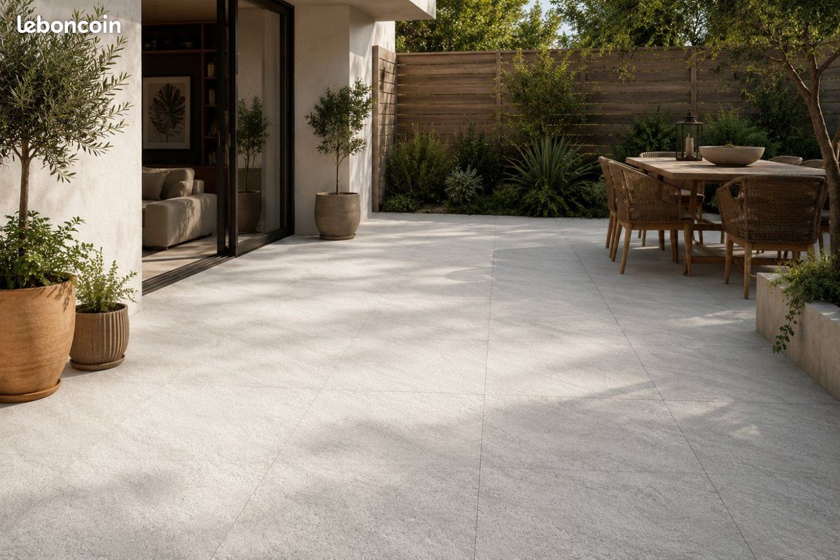 🔥 DÉSTOCKAGE PIZZARA WHITE DALLE 75x75 – STOCK LIMITÉ 🔥 (image 1)