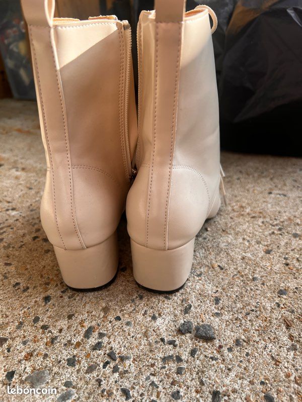 Bottines Beige (image 3)