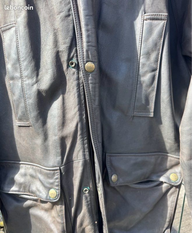 Blouson en cuir Redskins, taille M Vintage (image 6)