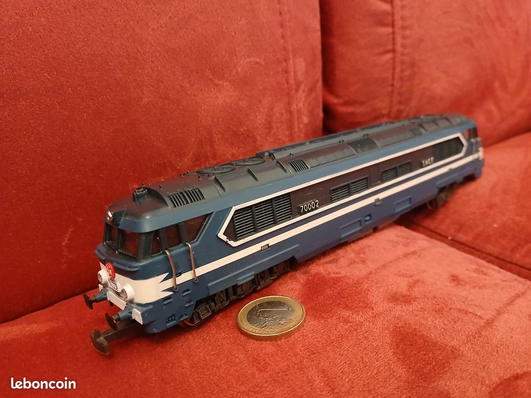 Lot Train Électrique HO - SNCF 140-C-231 Jouef - Modélisme