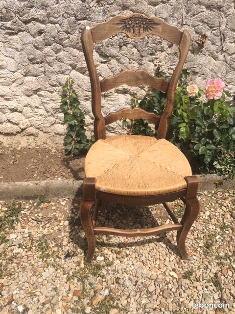 4 chaises anciennes (image 1)
