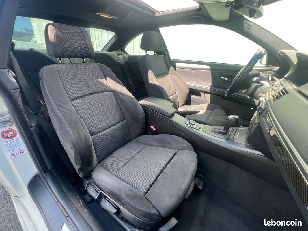 BMW SERIE 3 COUPE E92 LCI 320d 184ch PACK M Steptronic A MOTEUR CHANGE 13 000KM + TOIT OUVRANT (image 14)