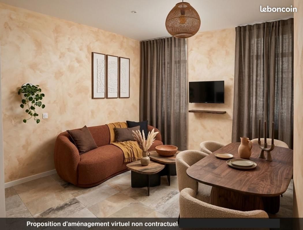apartment 2 pièces 35 m² à Marseille 13001