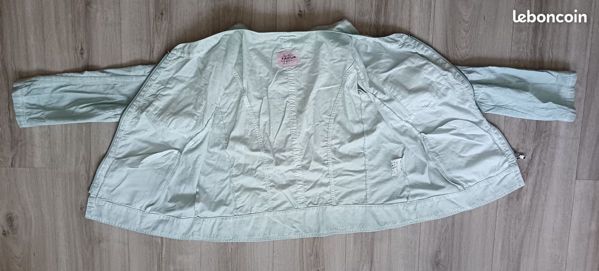 Blouson léger vert eau Taifun 46 (image 11)