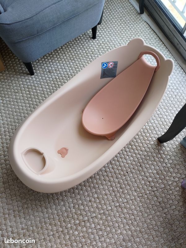 Baignoire Bébé Bo Jungle - Terracotta (image 1)