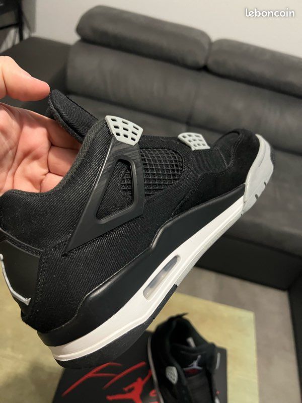 Air Jordan Black Canvas État quasi neuf 🔥 Chaussures