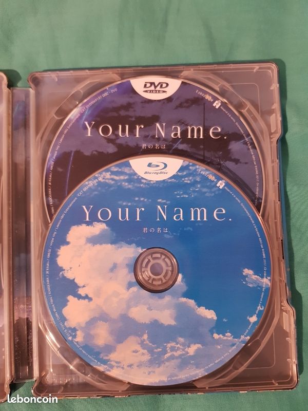 Your Name Steelbook bluray + dvd + cd ost edition FR (image 10)