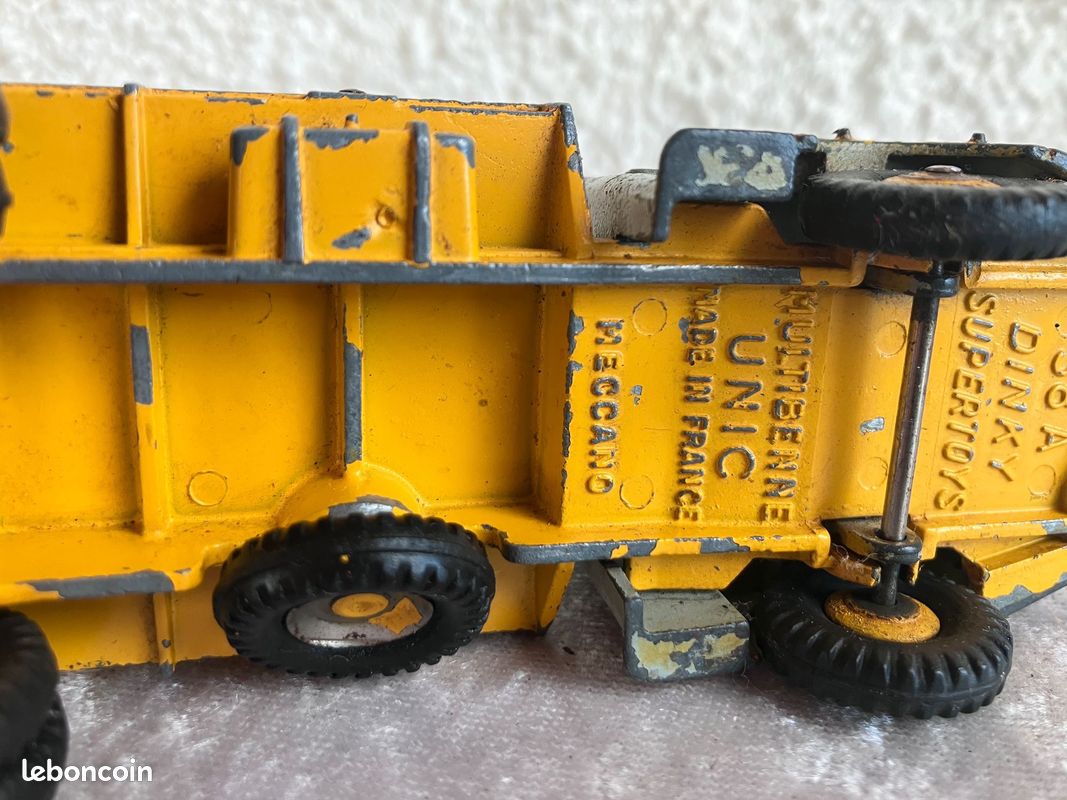 Camion Dinky Supertoys UNIC Multibenne Marrel 38A Meccano Avec Boîte