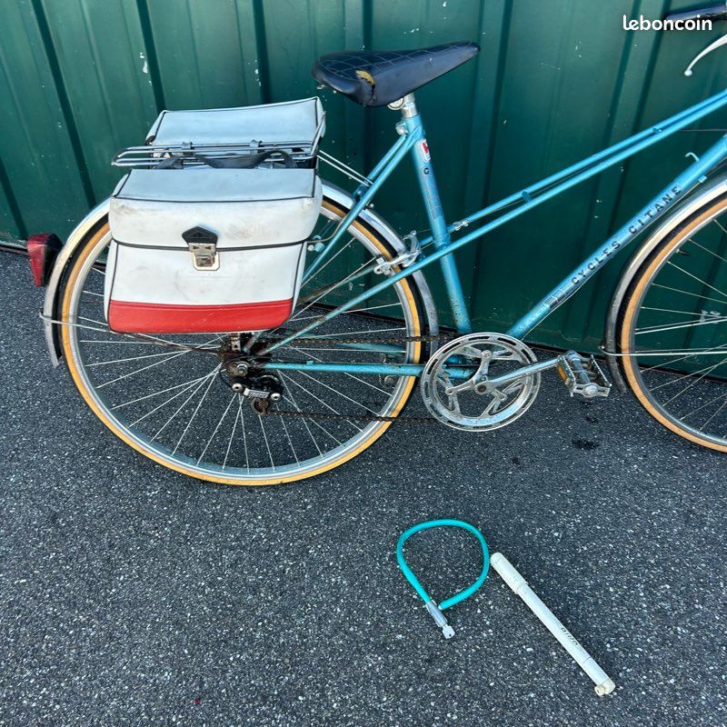 Vélo, ancien cycle gitane avec 2 sacoche (image 9)