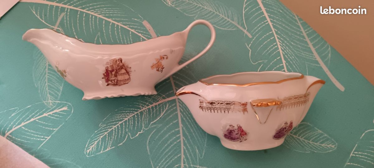 Service porcelaine de limoges "Fragonard" (image 3)