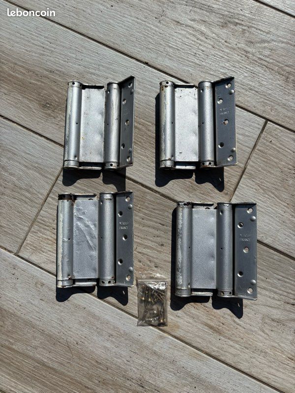 4 grosses charnières pour portes battantes Marque Liob France (image 3)