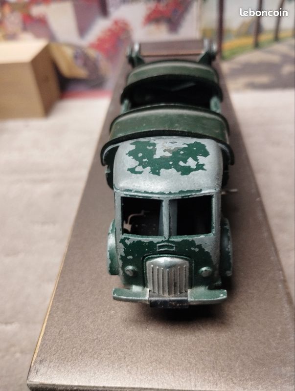 Camion Poubelle Dinky Toys 1:43 – Métal, Occasion Très Bon état Pour Collection