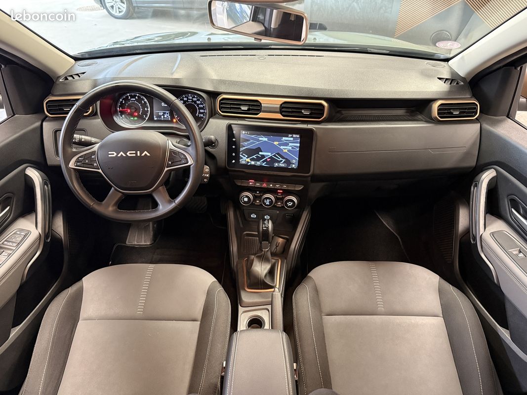 Dacia DUSTER 1.3 TCE 150CV BVA 4X2 PACK EXTREME / GPS / CAMERA / CARPLAY (LAURENT AUTO) (image 22)