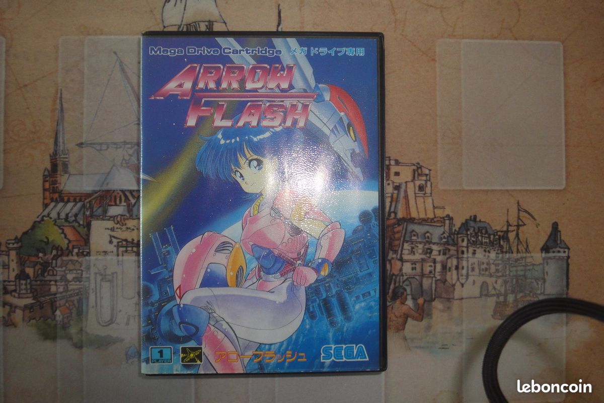 Arrow Flash Sur Sega Mega Drive – PAL, Complet, Bon état, Shoot'em Up