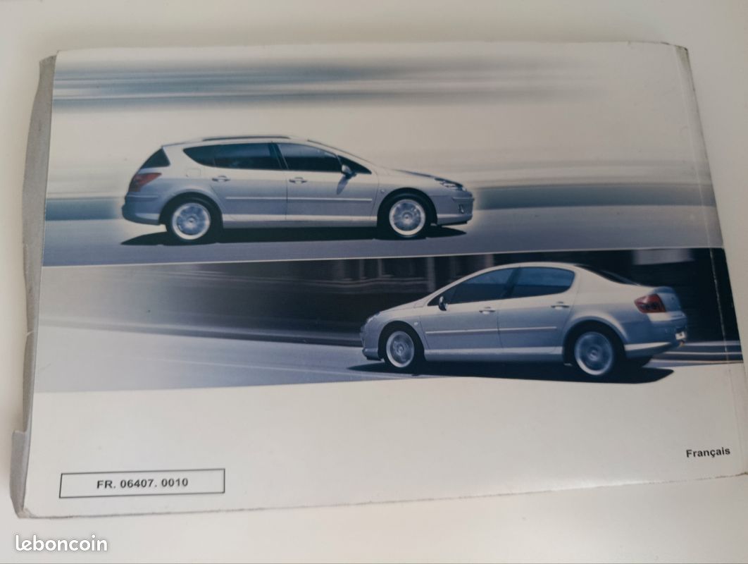 Guide d'utilisation Peugeot 407 (image 2)