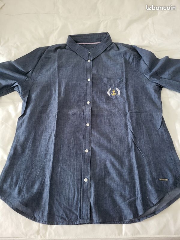 Chemise manches longues - SAINT-JAMES - Taille 48 - NEUVE (image 5)