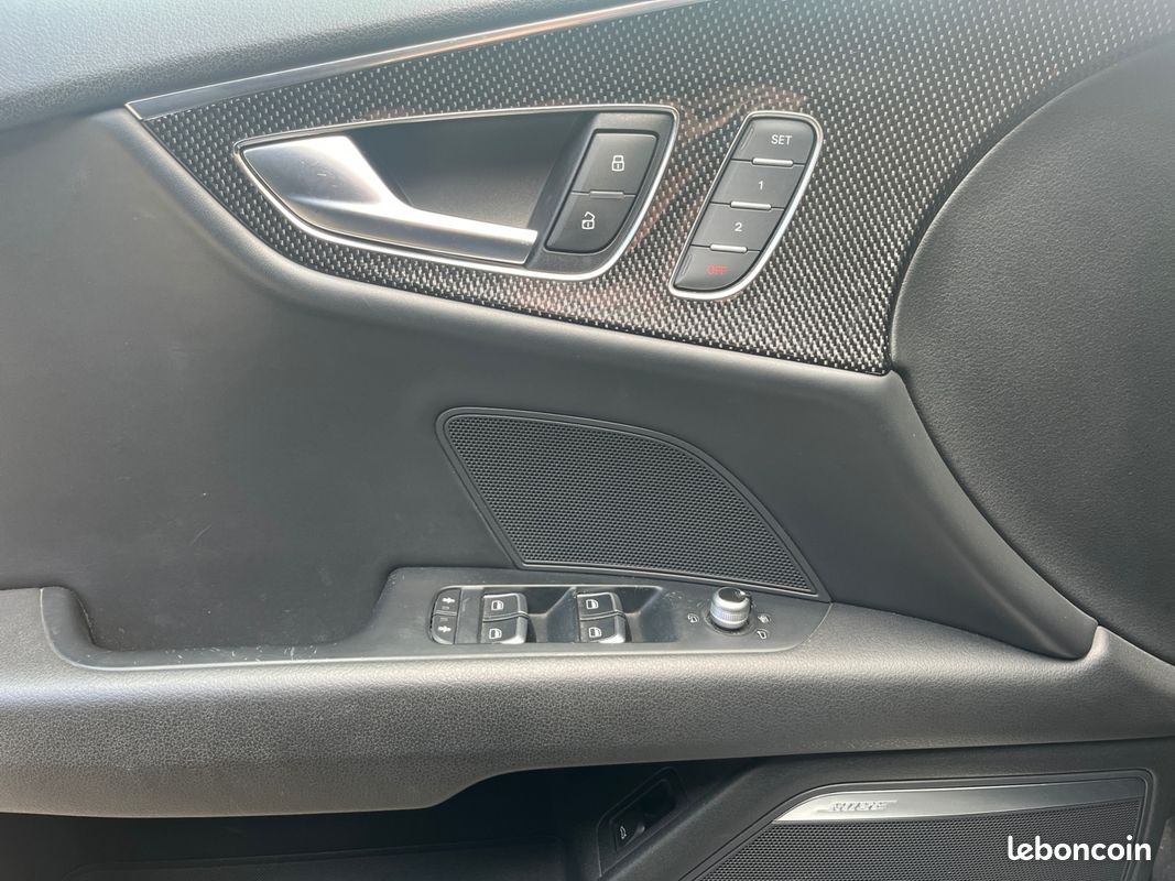 AUDI S7 SPORTBACK 4.0 TFSI 420ch QUATTRO S TRONIC 7 Sièges à mémoire chauffants ventilés Pack carbone Clim 4 zones Attelage amovible (image 29)