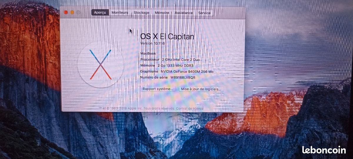 Mac Book alu 2008 (image 4)