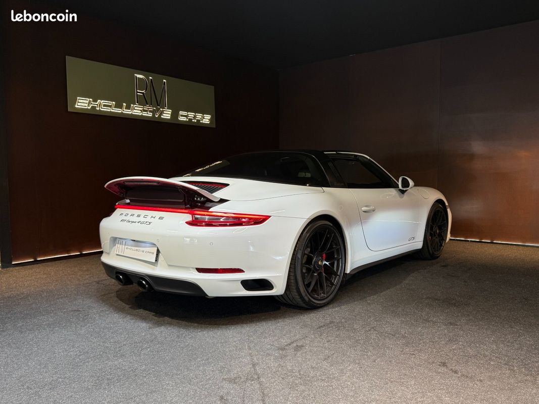Porsche 911 991 Carrera 4 GTS Targa PDK Immat France Bose / Echappement Sport (image 12)