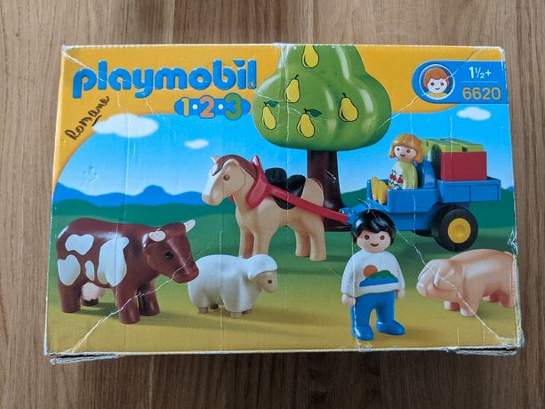 Playmobil 1,2,3 - 6620 - À la ferme - Playmobil