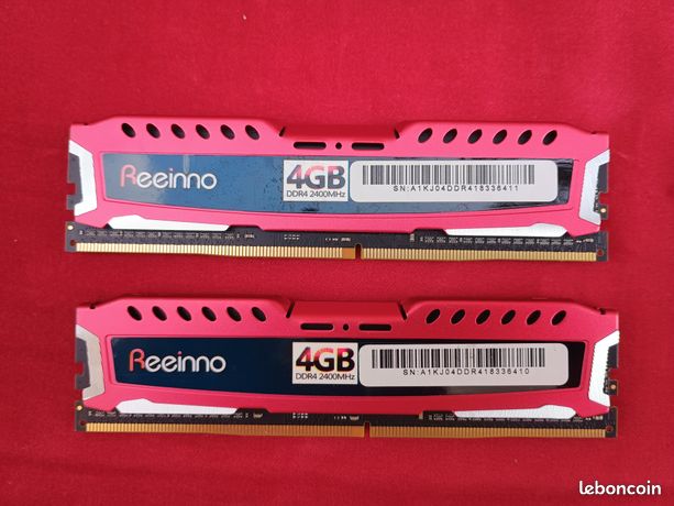Kit RAM Reeinno 2x4Go DDR3 – 2400MHz Accessoires informatique