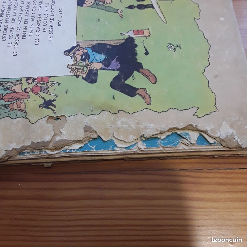 Tintin le sceptre d'ottokar B1 1947, édition originale couleur (image 14)