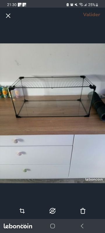 Aquarium avec accesoire (image 1)