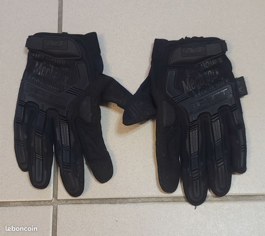 Gants Mechanix M-Pact noir (image 1)