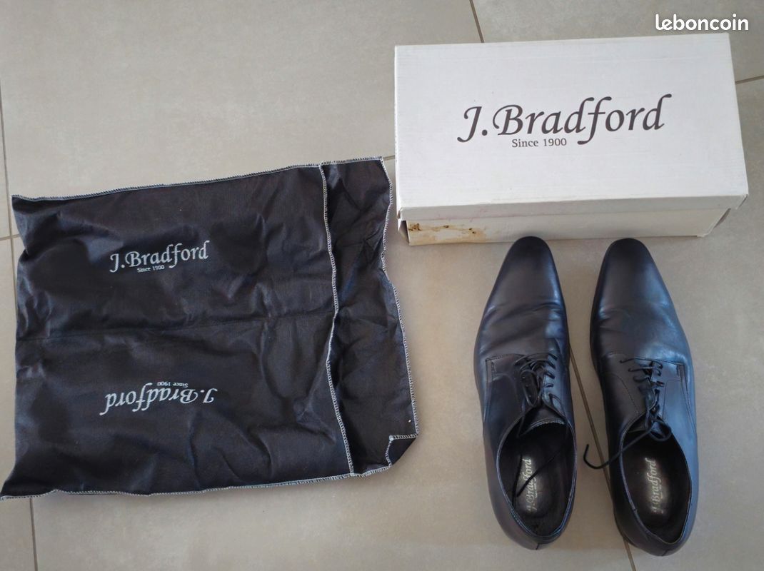 Chaussures habillées J. Bradford en cuir taille 46 (image 2)