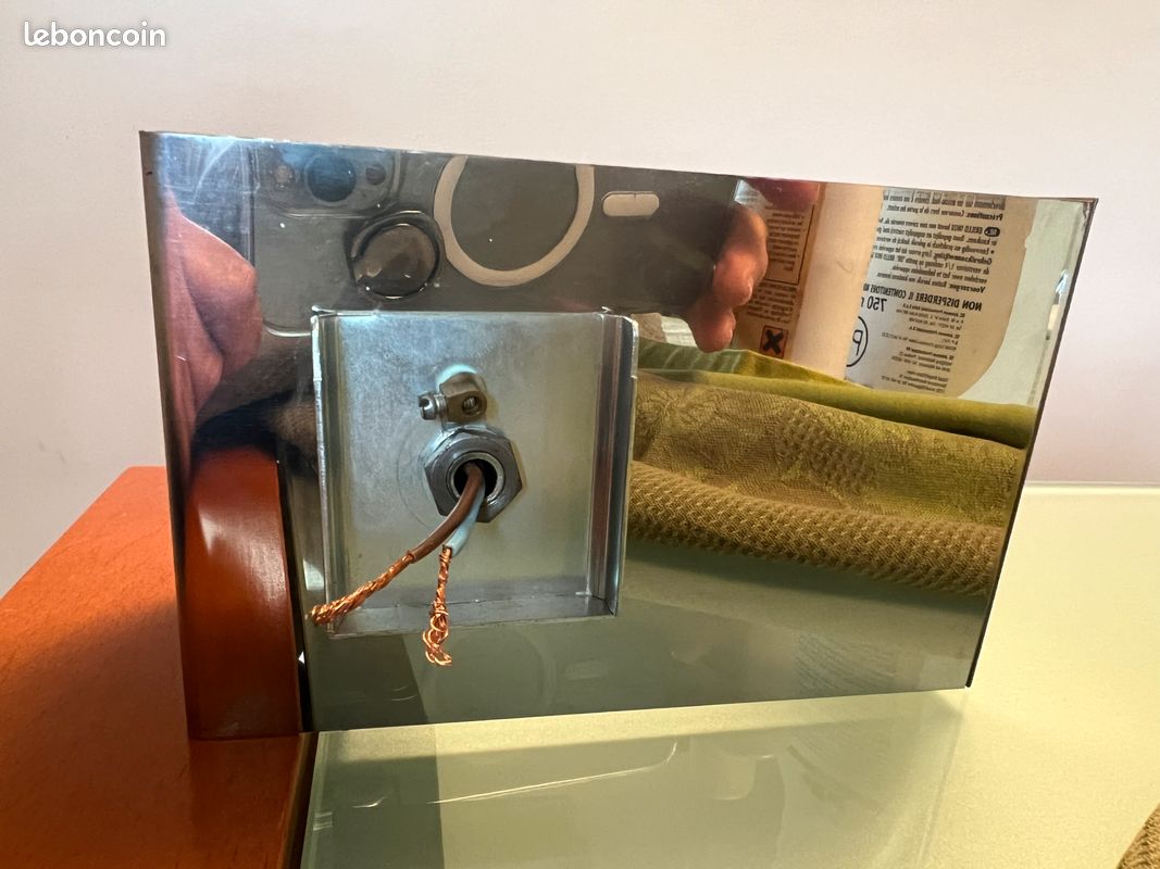 Petite applique vintage inox (image 3)