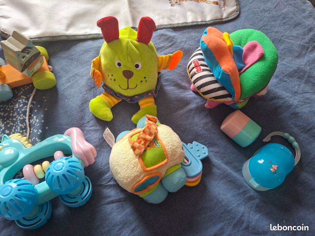 Lot de hochets, jouets pour bébé et accessoires de puériculture (image 5)
