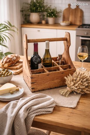 Barrica Etagère casier pour 10 bouteilles de vin - bois d' épicea
