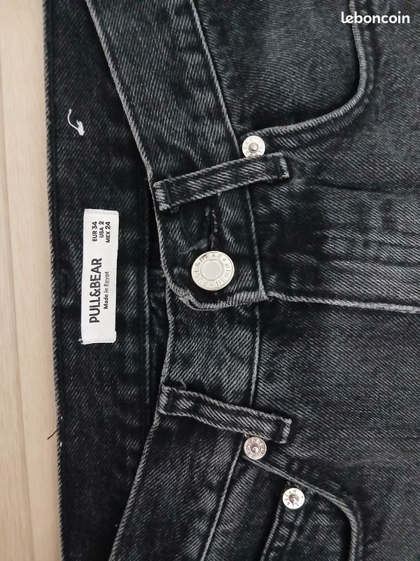 Jean noir pull&bear (image 5)