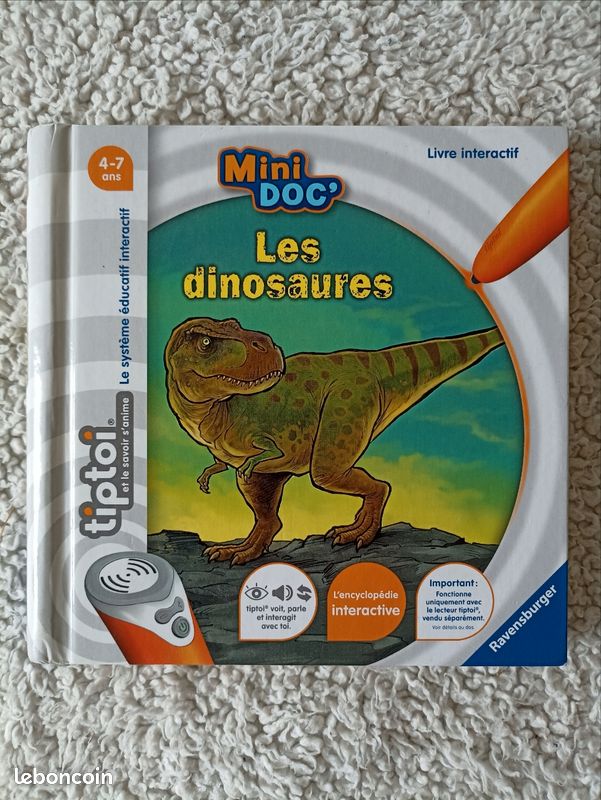 tiptoi® - Je découvre les dinosaures - Ravensburger - BCD JEUX