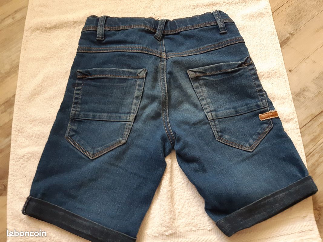 Short en jean Name it 8 ans garçon (image 4)