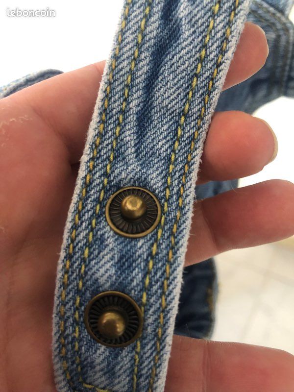 Salopette jupe jean Zara baby 3-6mois TBE (image 3)