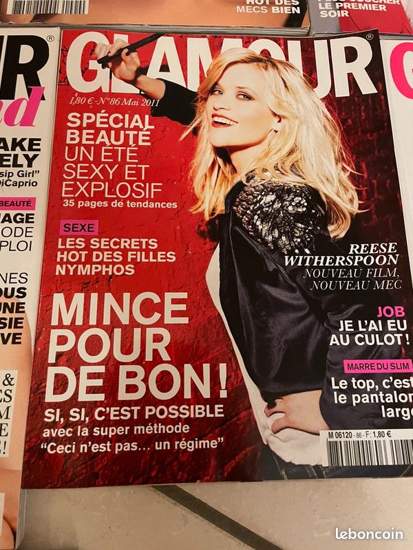 Lot de 9 Glamour 2011 et 2014 pour collection (image 7)
